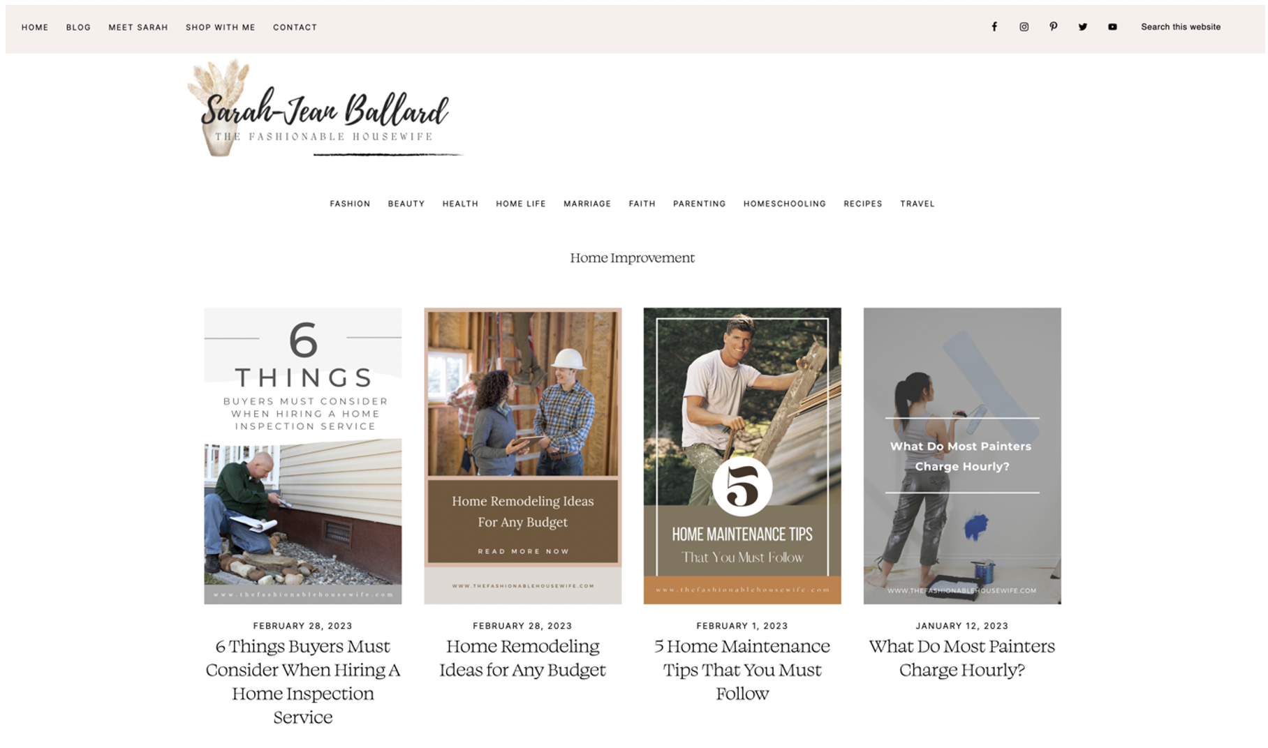 The Fashionable Housewife The Fashionable Housewife