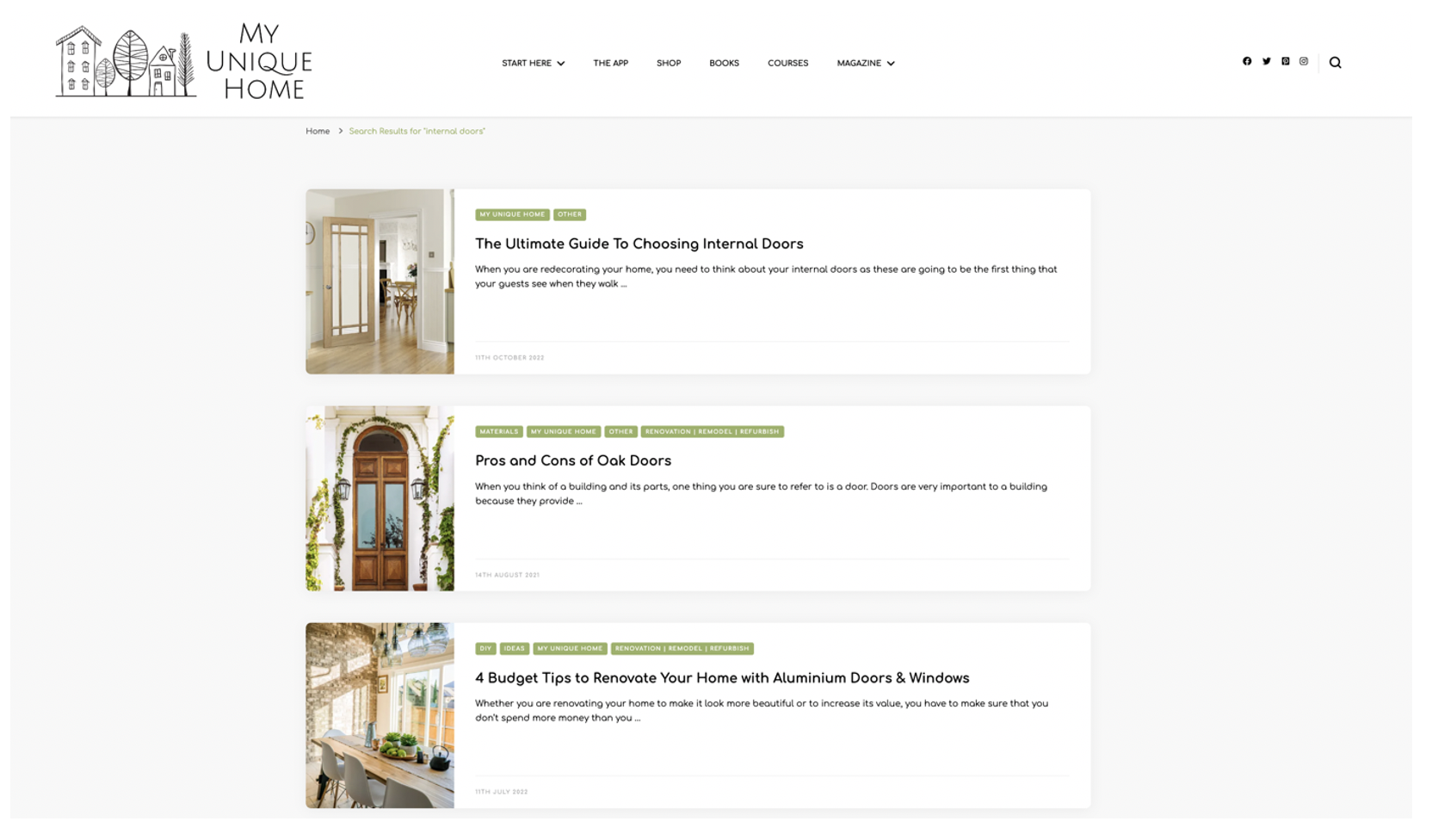 My Unique Home My Unique Home