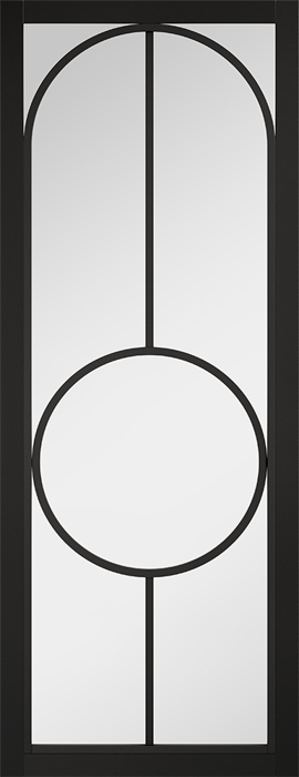 10 Best Black Internal Doors 2025 6 BLACK BOWERY CLEAR GLAZED