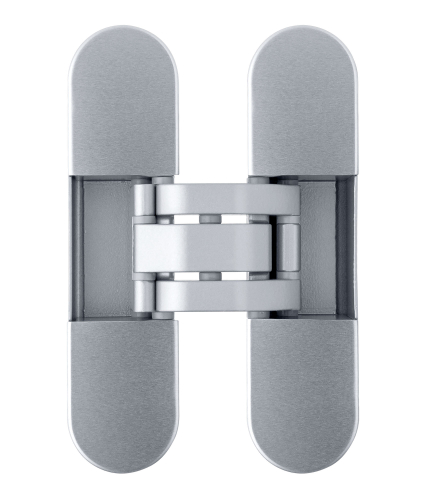 Frameless Doors – The Ultimate Guide: 12 Best Finish Options 15 satin nickel concealed hinge